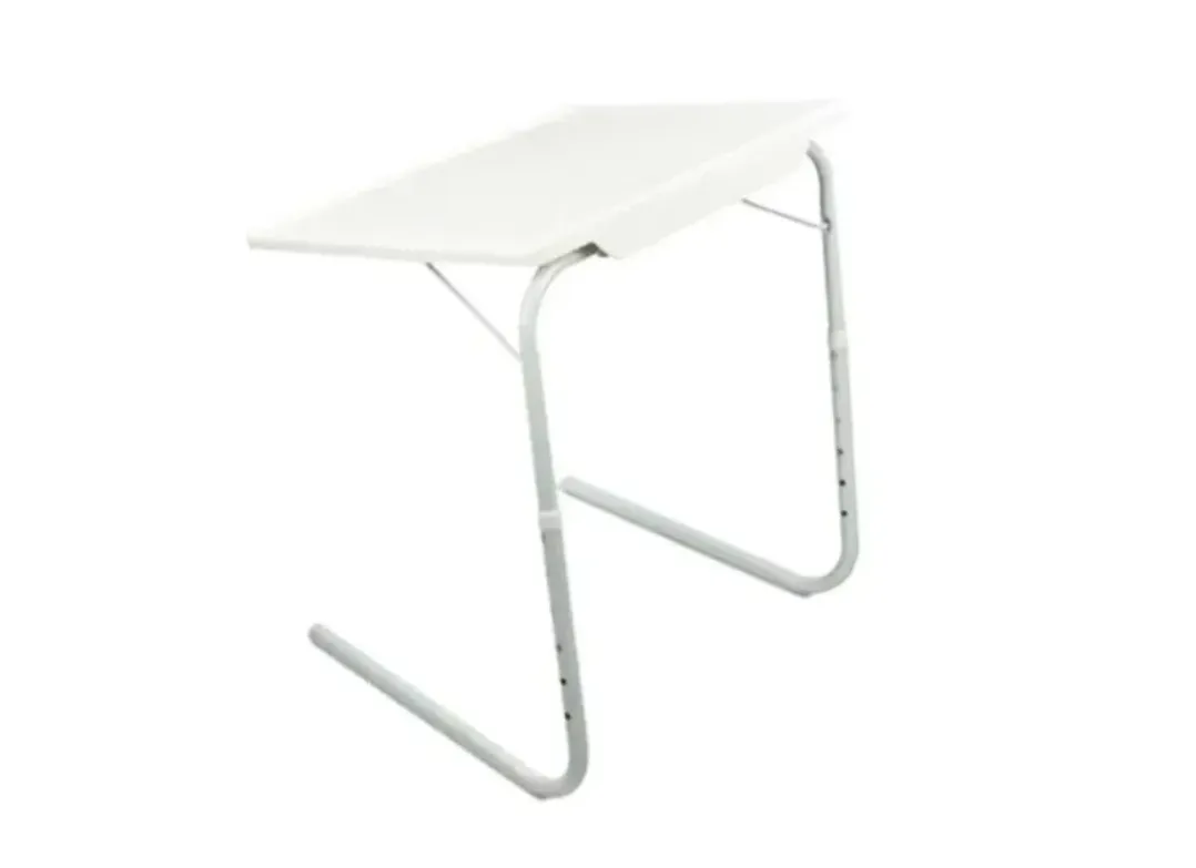 Mesa Portátil Plegable Table Blanca Mate Mesa Apoyo Soporte