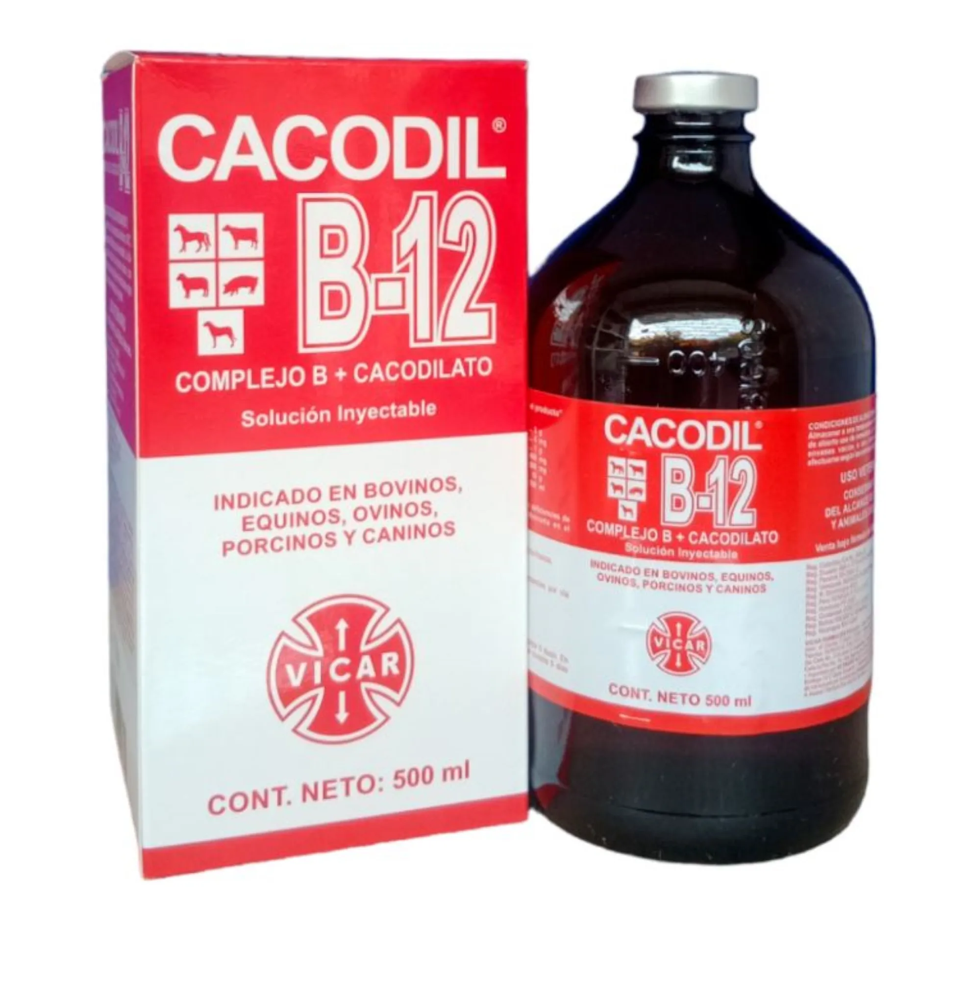 Cacodil B12 Complejo B x 500ml