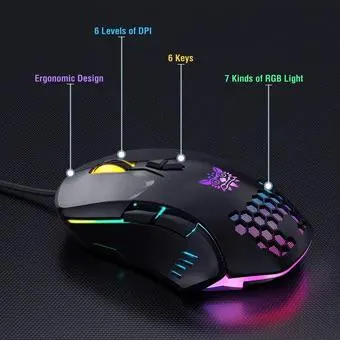 Combo Teclado y Mouse Gaming Onikuma Original Ref G21-CW902