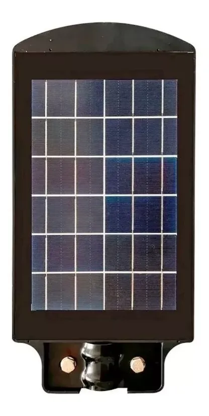 Lampara De Exterior Solar Led 30w Sensor De Luz Y Soporte