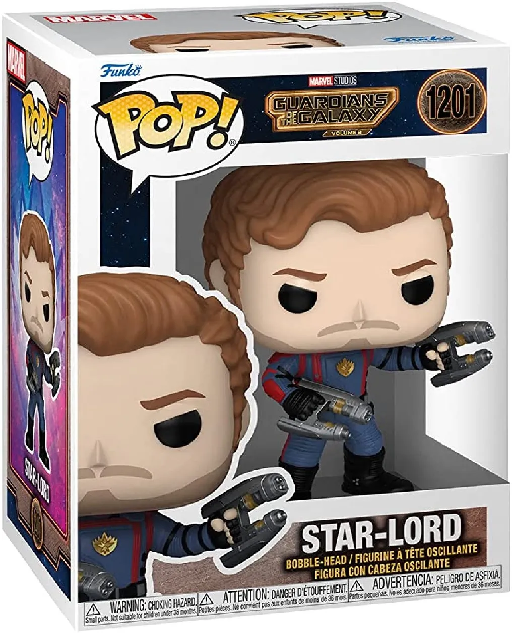 Funko Pop Marvel Guardians Of The Galaxy V3 - Star-lord 1201