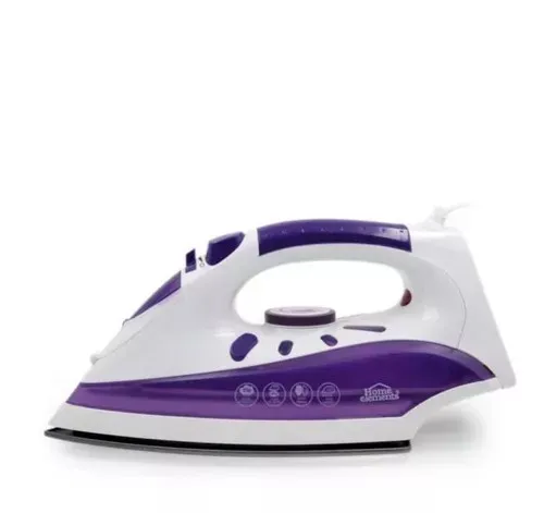 Plancha De Ropa Home Elements A Vapor Antiadherente - Color Morada