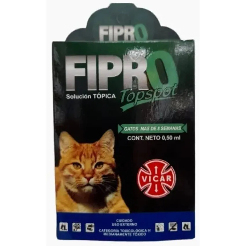 Fipro Top Spot Antipulgas Gatos 0.50Ml