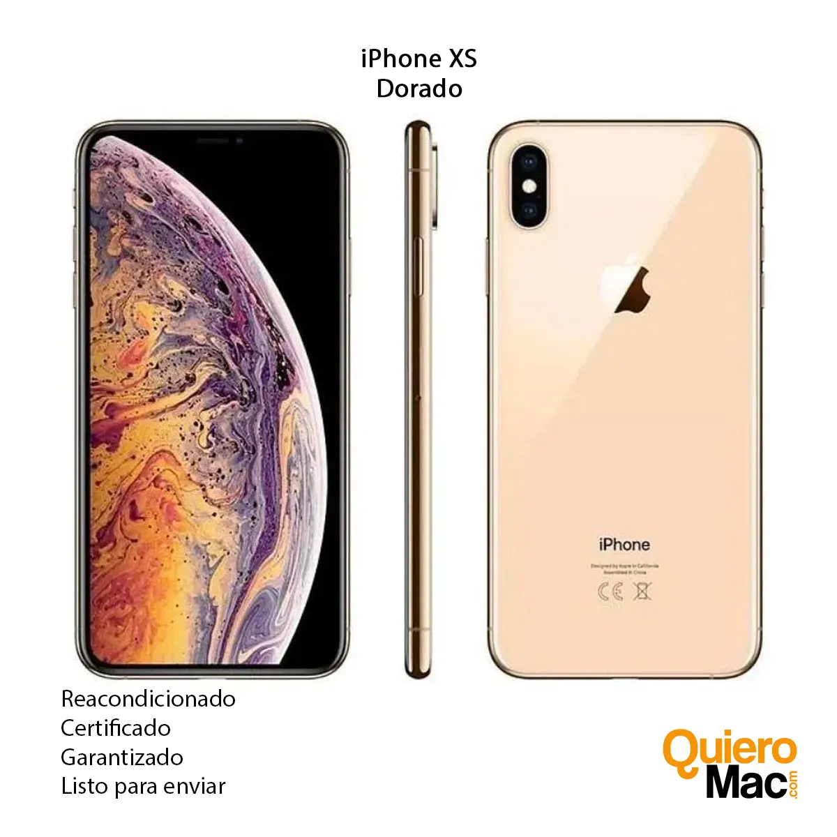 Celular Reacondicionado iPhone XS 64GB 12 Meses De Garantía