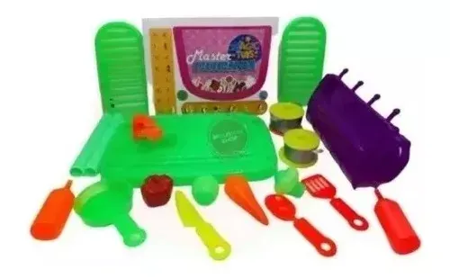 Cocinita Tipo Carrito Infantil 22 Pzs + Sticker + Accesorios