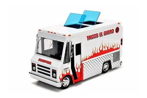 Juguete Deadpool Taco Truck 99730 Escala  1:24 Original