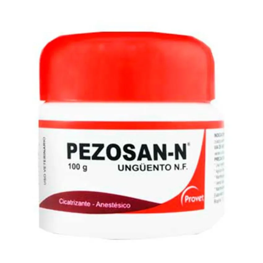 Pezosan N Unguento Bactericida Cicatrizante Piel Perros Gatos 100G