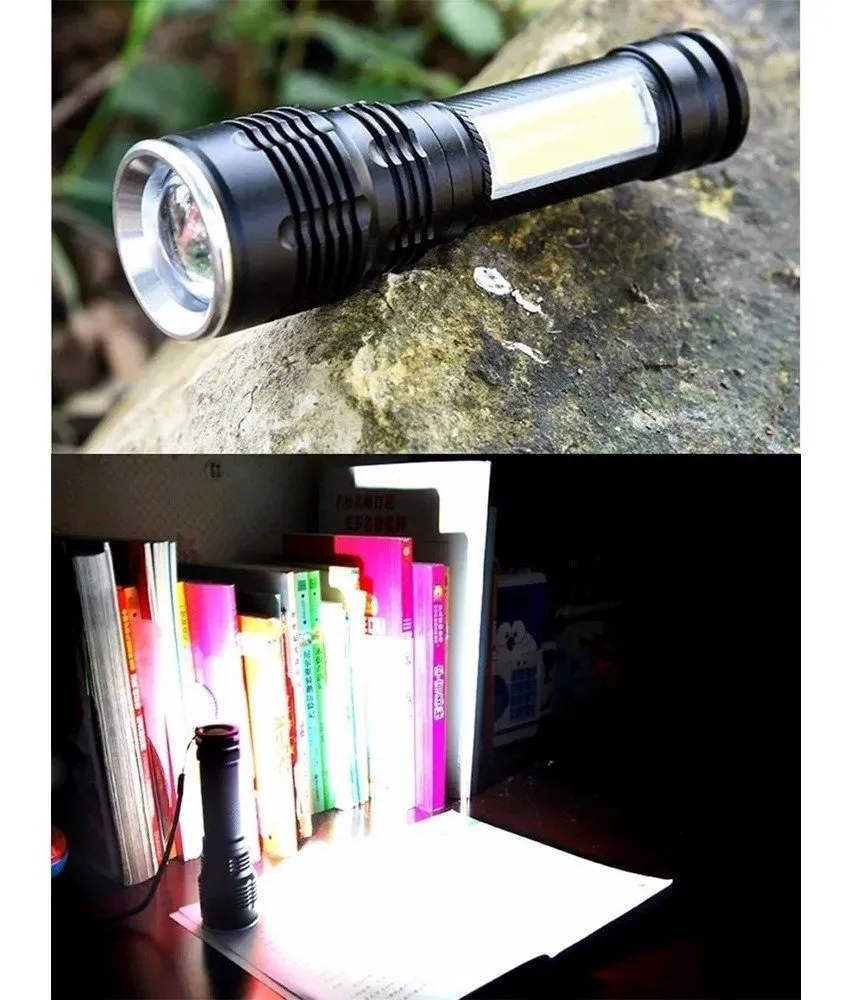 Linterna Luz Profesional Iluminacion Led Zoom T6-30