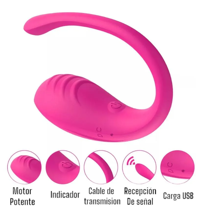  Vibrador Consolador Inalámbrico Con Bluetooth 