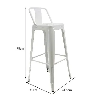 Silla Alta 5NUEVE Bertolini Color Blanco