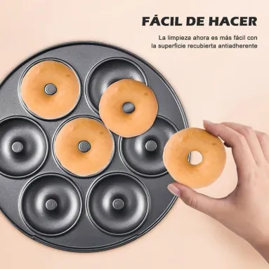 Mini Maquina Para Hacer Donuts -  Antiadherente