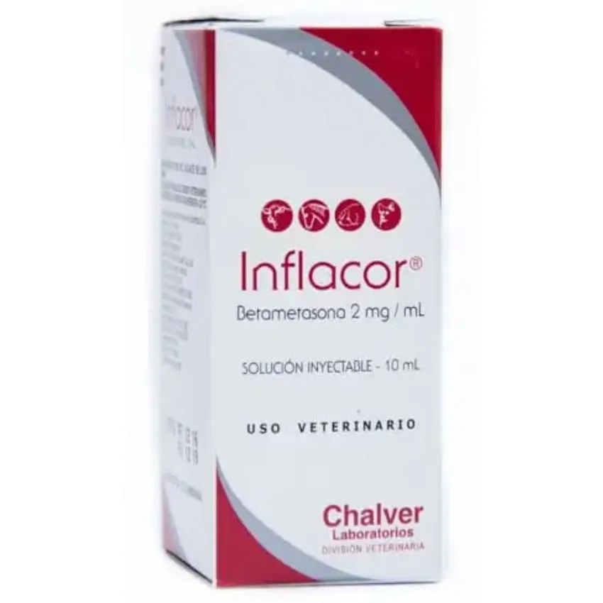 Inflacor Antiinflamatorio Inyectable Perros 10Ml