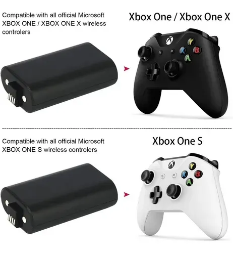 Kit Carga Y Juega Para Control Xbox One Pila Bateria Y Cable