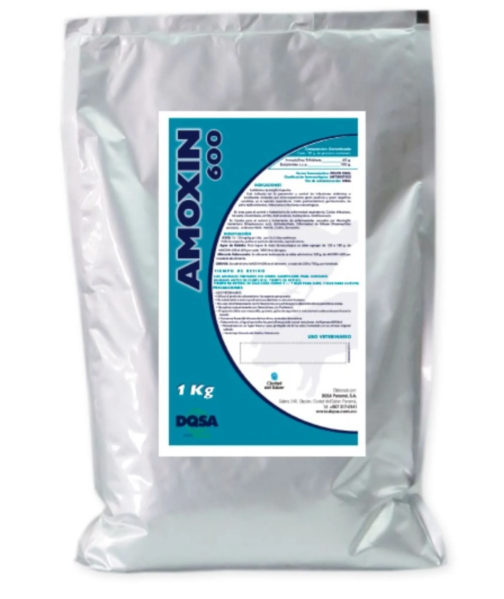 Amoxin 600 Antimicrobiano Bolsa x 1Kg