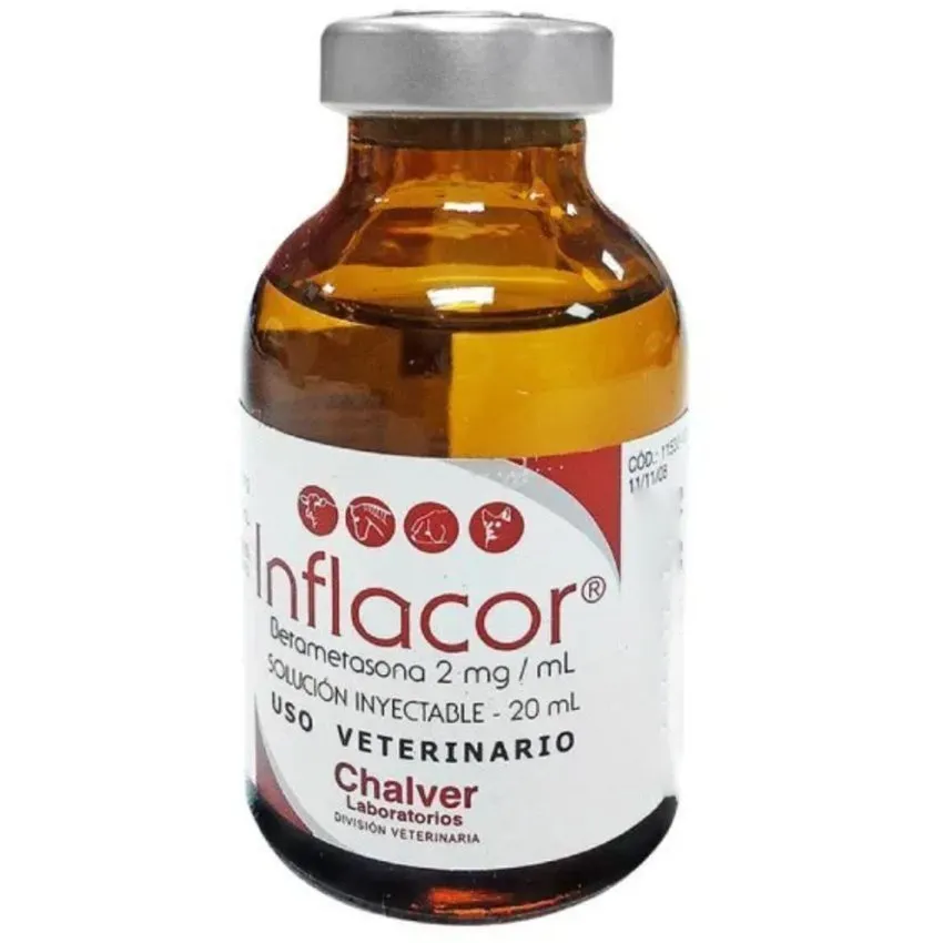 Inflacor Antiinflamatorio Inyectable Perros 20Ml