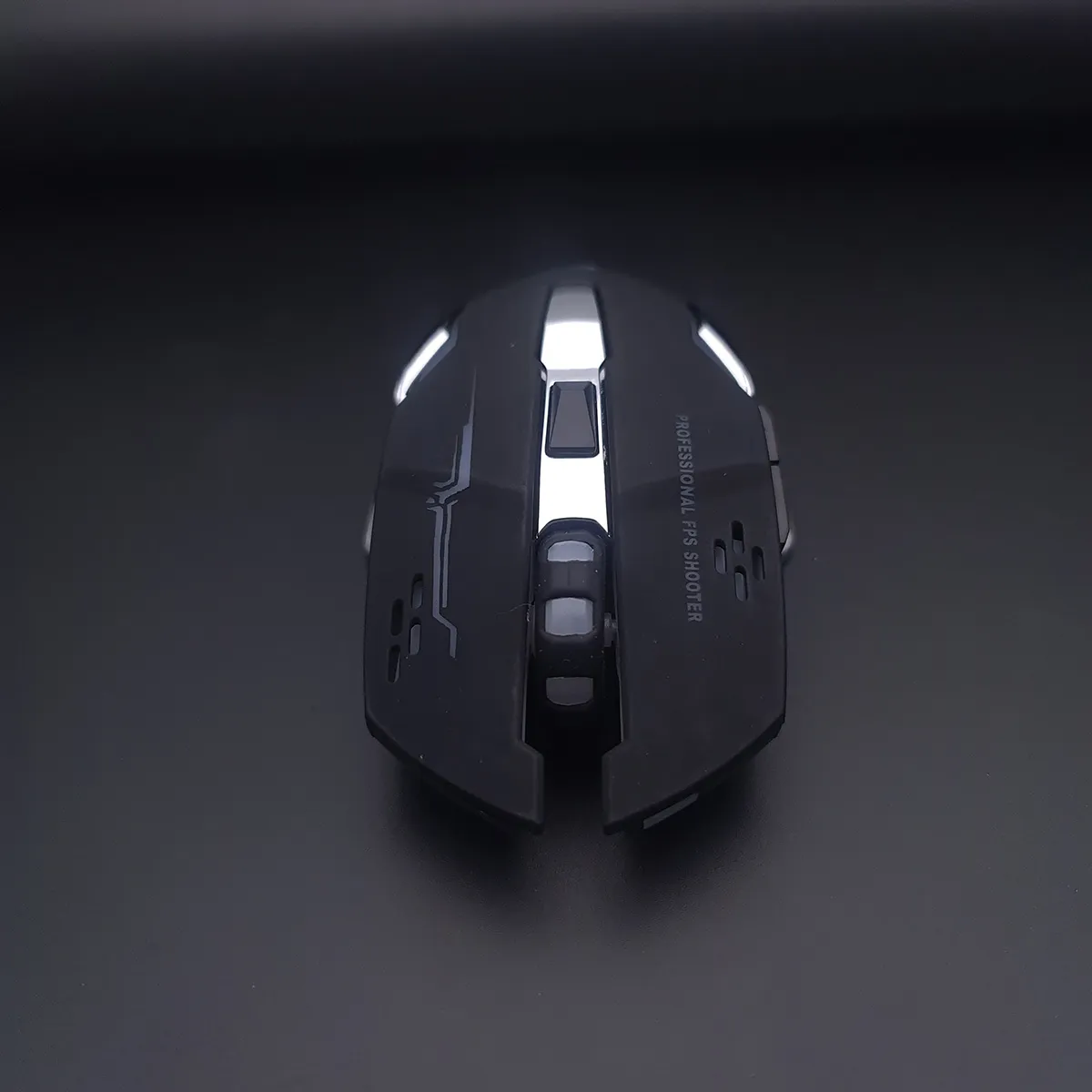 Mouse Gamer Inalambrico Recargable Luces