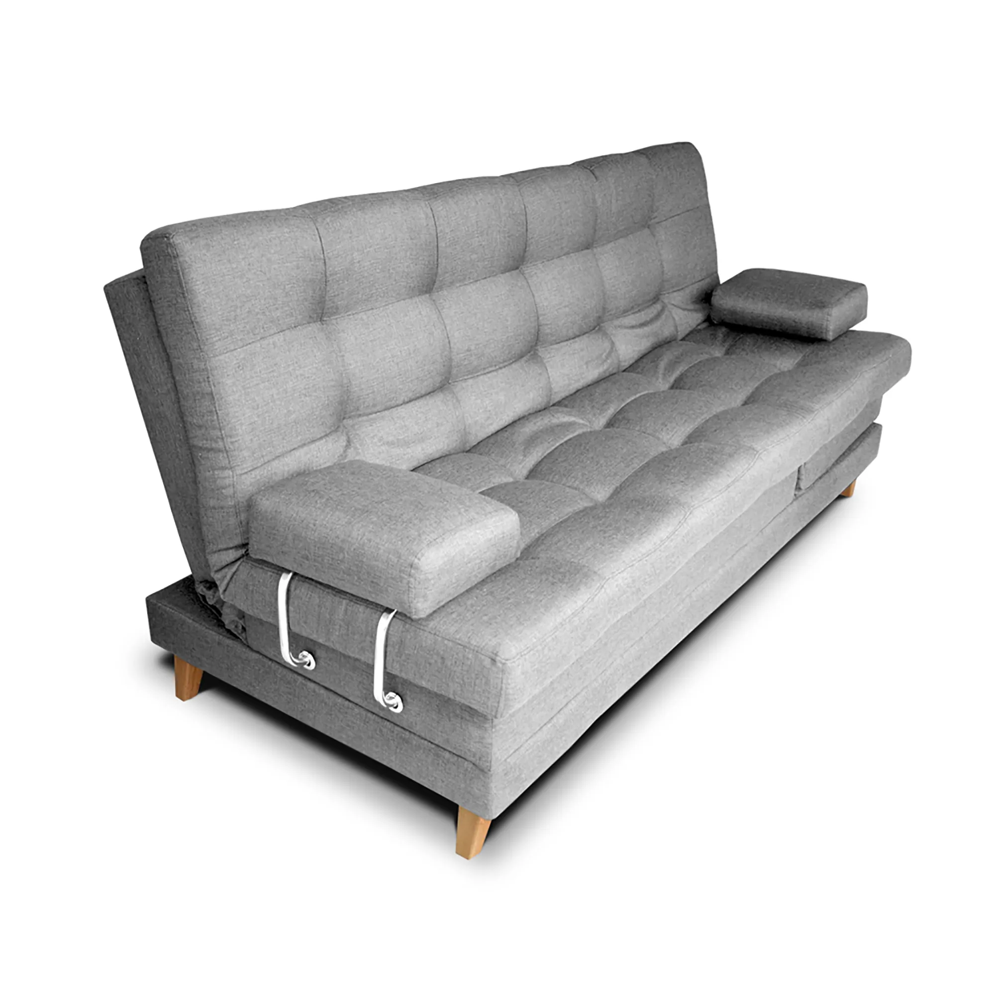 Sofa Cama Suave Color Gris