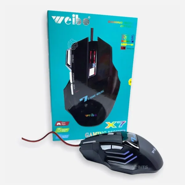 Mouse Gamer X7 Weibo 