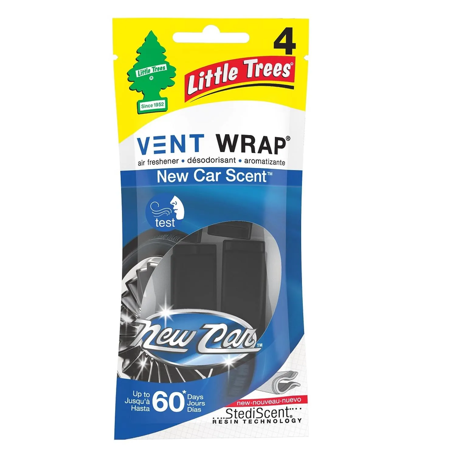 Ambientador Wrap Little Trees Carro Nuevo