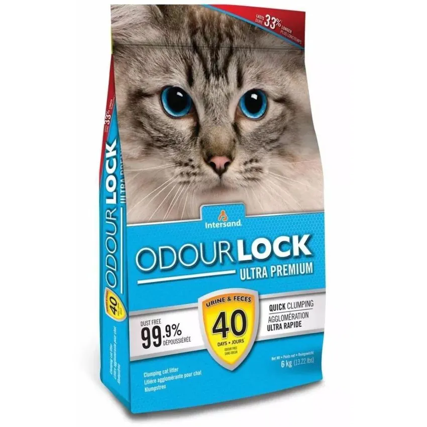 Odour Lock Arena Gatos Libre De Polvo Ultra Premium 6kg