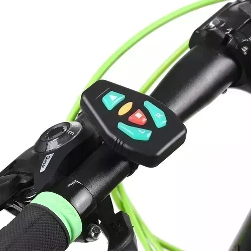 Chaleco Reflectivo Bicicleta Direccionales Luces Led Control