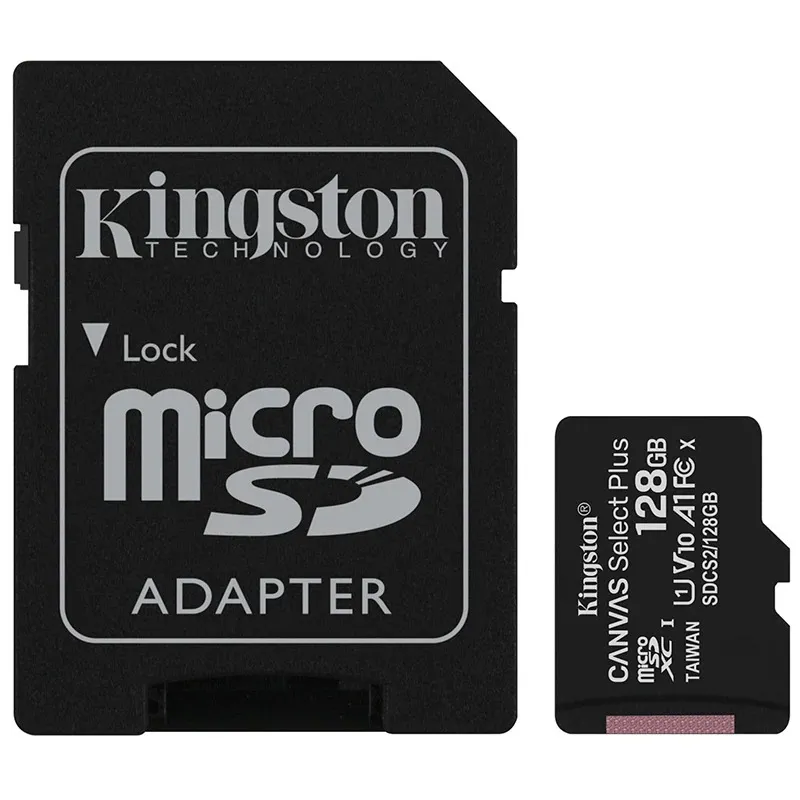 Memoria Micro SD 128GB Original Kingston 100MB/S