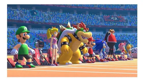 Video Juego Mario & Sonic at the Olympic Games: Tokyo 2020 Standard Edition SEGA Nintendo Switch Físico