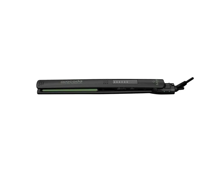 Plancha De Cabello GAMA Eleg Avocado Led Negro Original