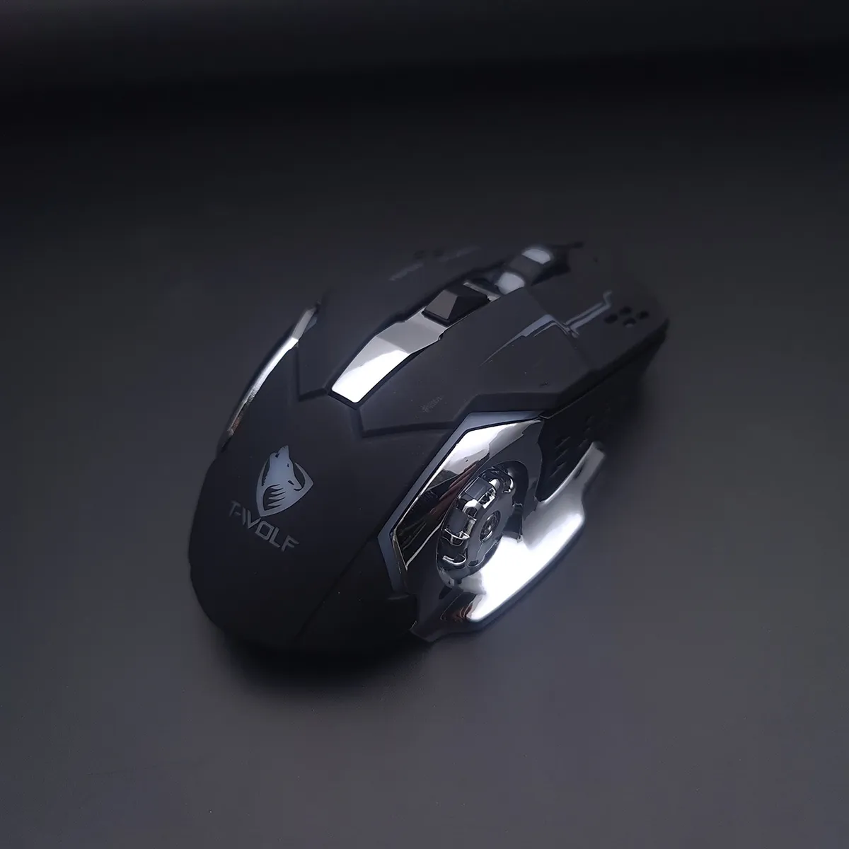 Mouse Gamer Inalambrico Recargable Luces