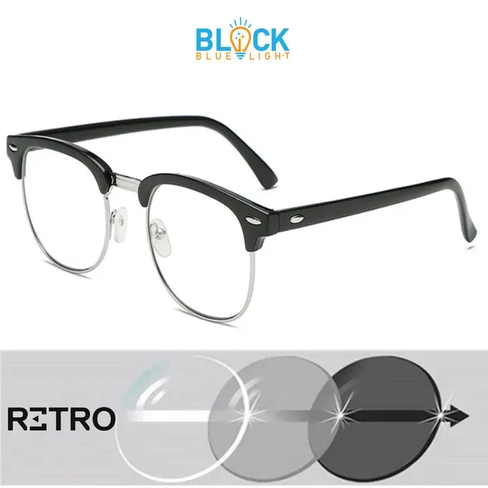 Retro® Silver Master Original 50° PHOTOCHROMIC® +Pc AntiBlue®