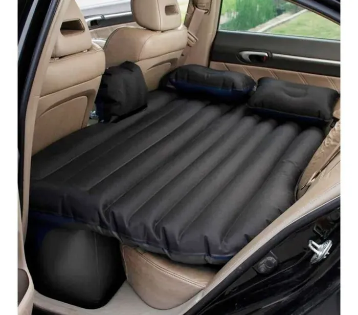 Colchon Inflable Para Carro / Cama De Aire Viaje  