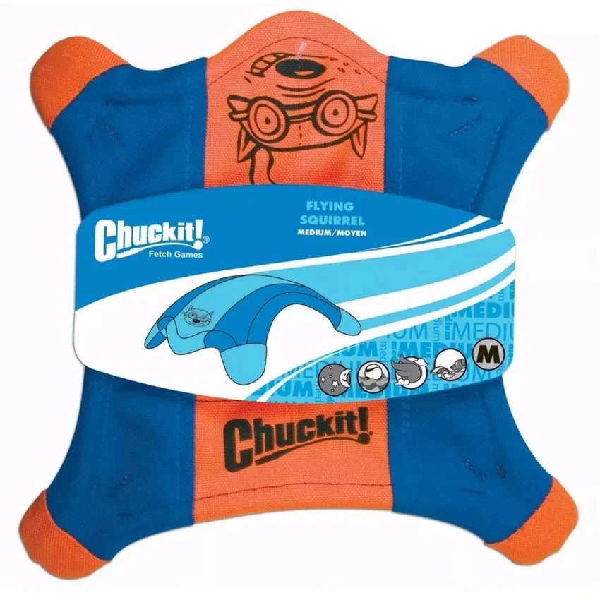 Juguete Perros Chuckit Flying Squirrel Ardilla Medium