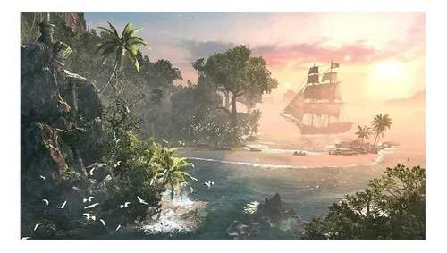 Video Juego Assassin's Creed IV Black Flag Standard Edition Ubisoft PS4 Físico