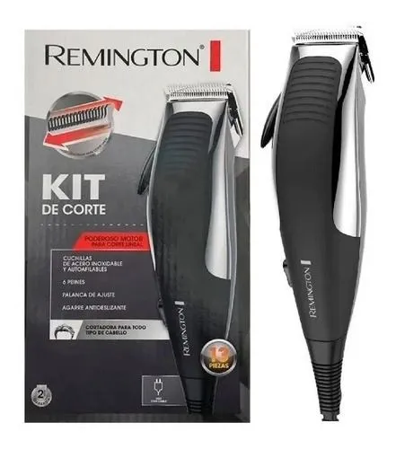 Maquina Cortadora De Cabello REMINGTON  13 Piezas 