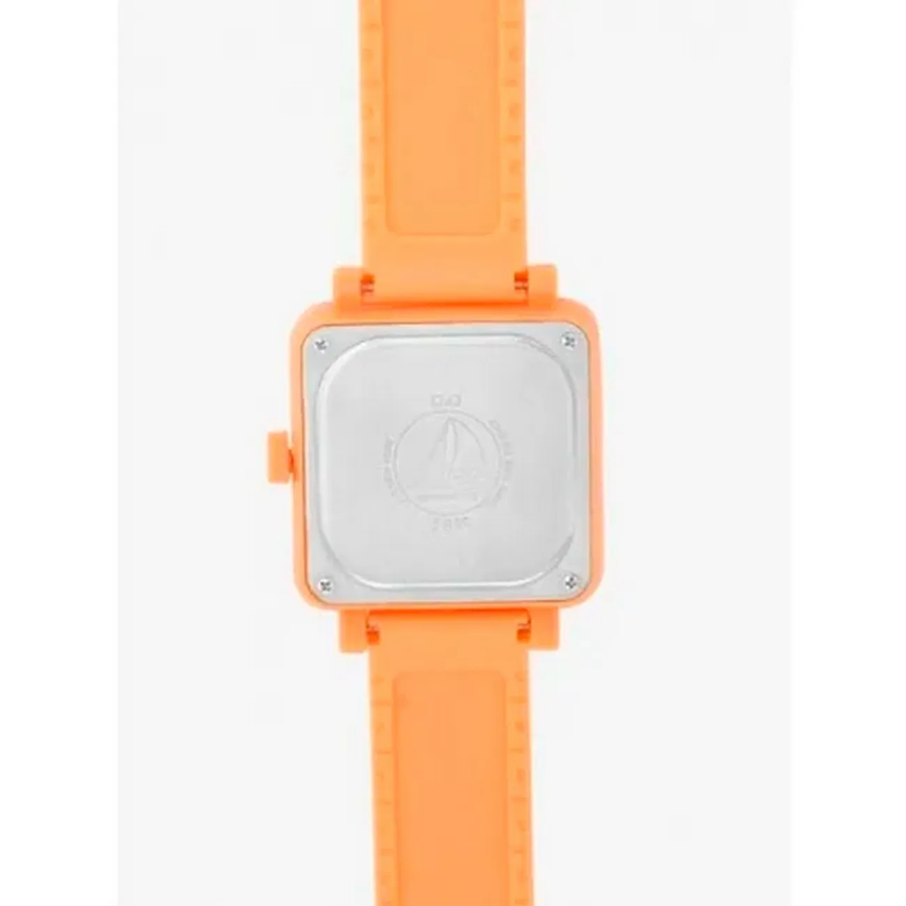 Reloj Qyq Q&Q Cuadrado  Naranja