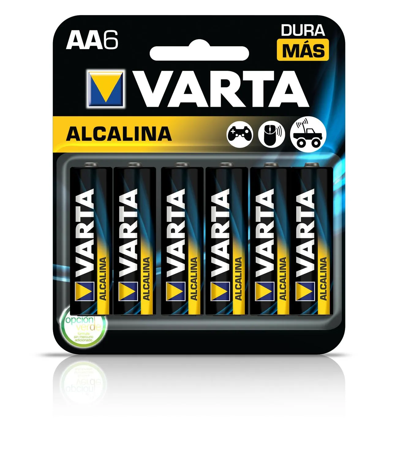 Pilas Alcalina Varta AA X 6 Und