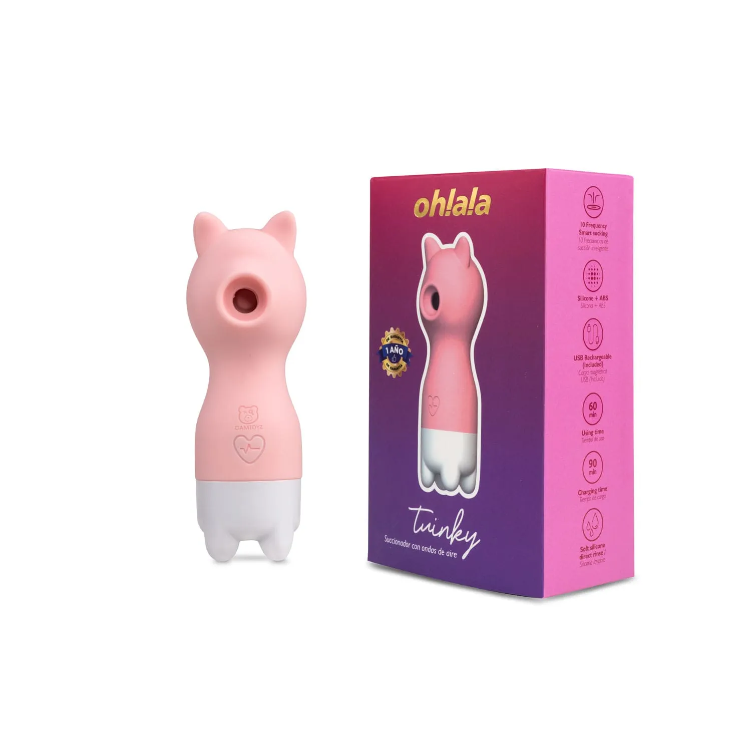 Succionador De Clítoris Vibrador De Estimulación Clitorial Tuinky