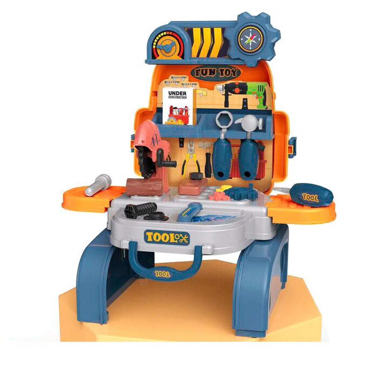 Set Ingeniero Herramienta Maleta Portátil Niño Didáctico 