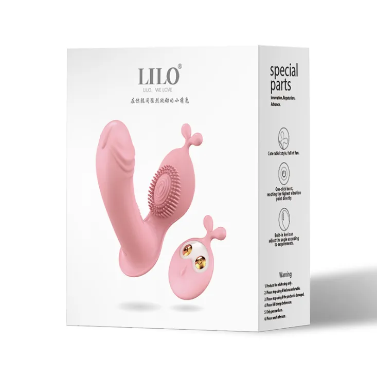 Vibrador Con Estimulador LILO