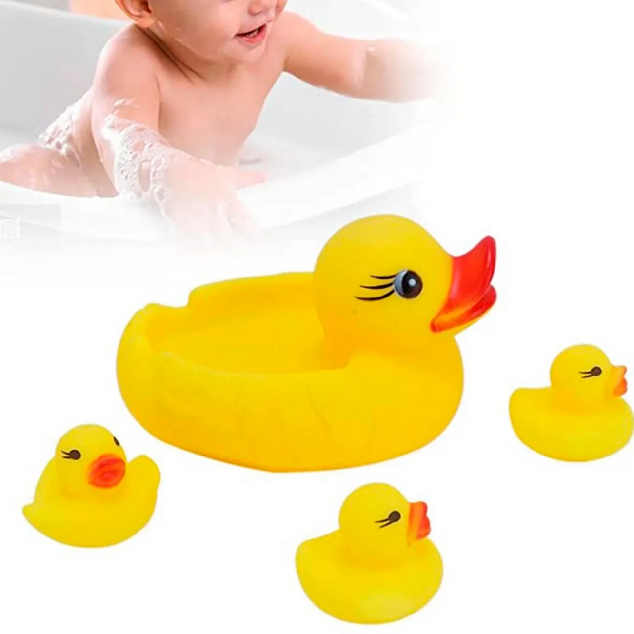 Patitos Pato De Goma Bañera De Bebes, Juguete Para Niños