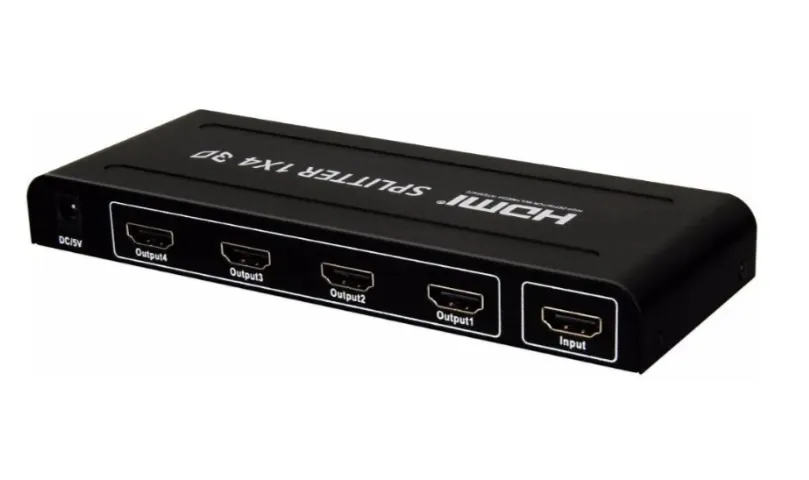 Multiplicador Splitter HDMI 1 Entrada X 4 Salidas