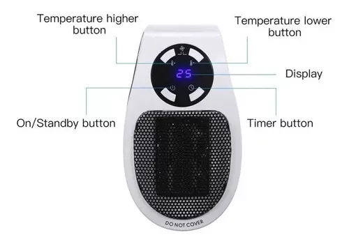 Calentador Portátil Handy Heater Calefacción Ambiente