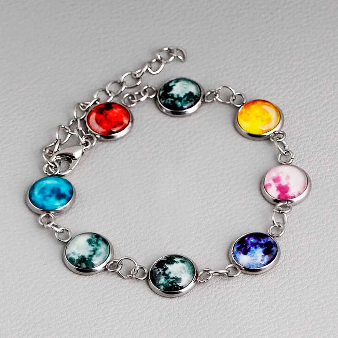 Pulsera Lunas Luminosas + Estuche