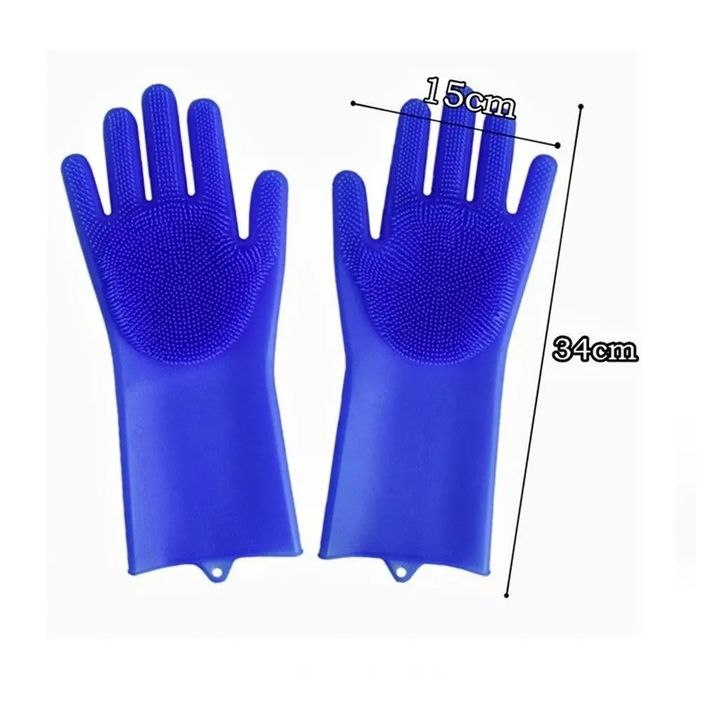 Guantes De Silicona Multiuso Talla Única