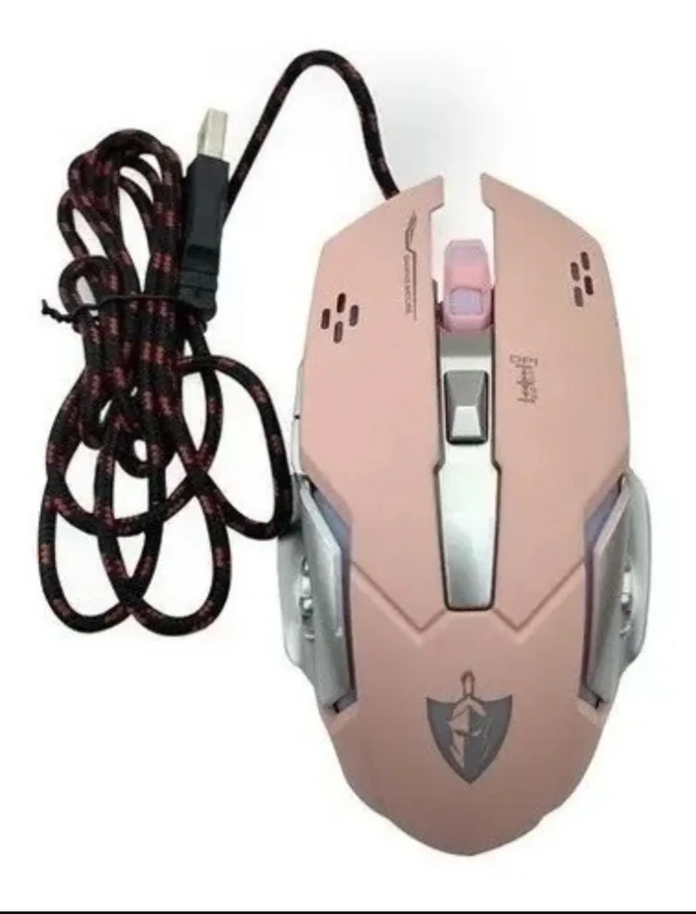 Mouse Gamer Shipado Rosado