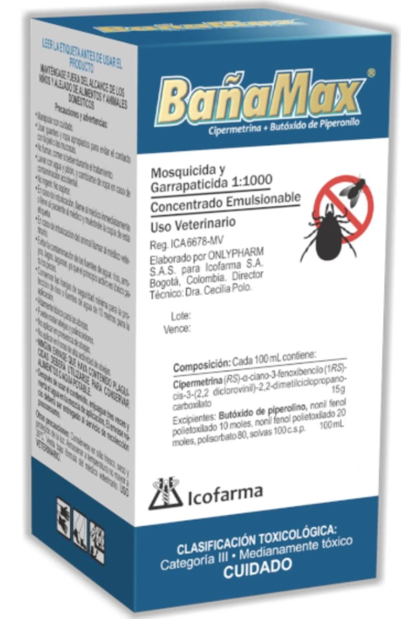 Bañamax Garrapaticida x100ml