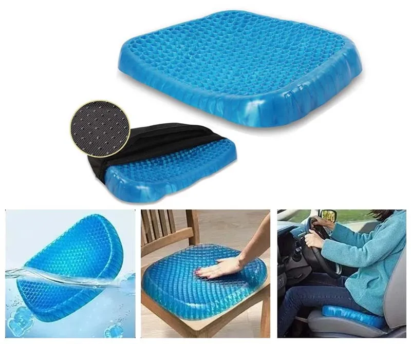 Cojín De Silicona Gel Flexible + Obsequio Funda Protectora