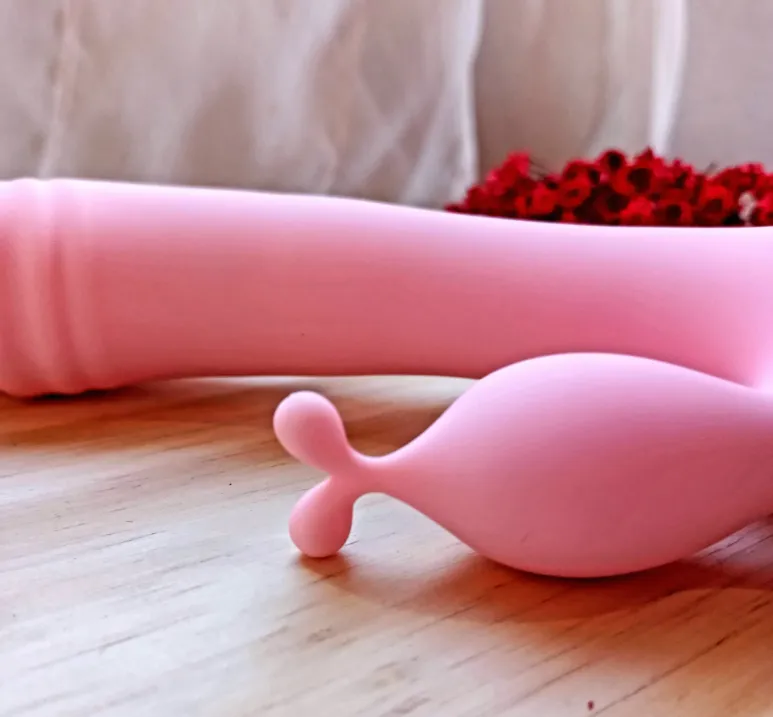 Vibrador Estimulador Dildo Doble Estimulación Massimo