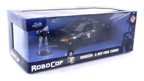 Juguete Robocop 35 Aniversario 1:24 Ocp Ford Taurus - Coche Fundido Original