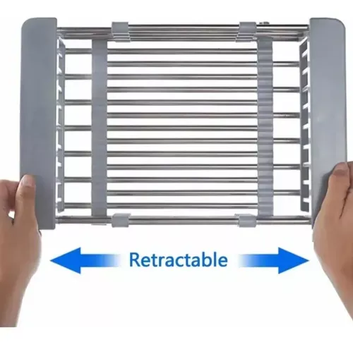 Escurridor Retractil 747 Ajustable Cesta Frutas